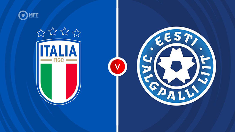 Thông tin tổng quan trước trận đấu Italia vs Estonia