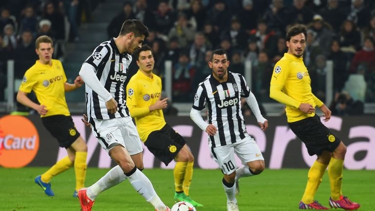 Phong độ thi đấu Juventus vs Dortmund