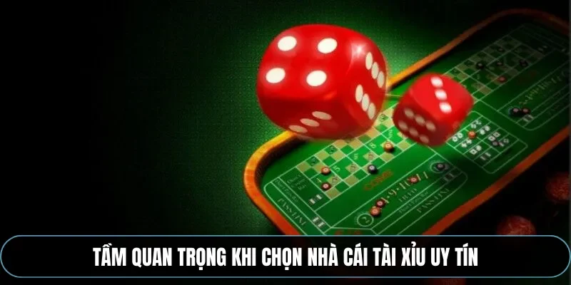 Tiêu chí để bạn chọn top 15 nhà cái tài xỉu uy tín phù hợp